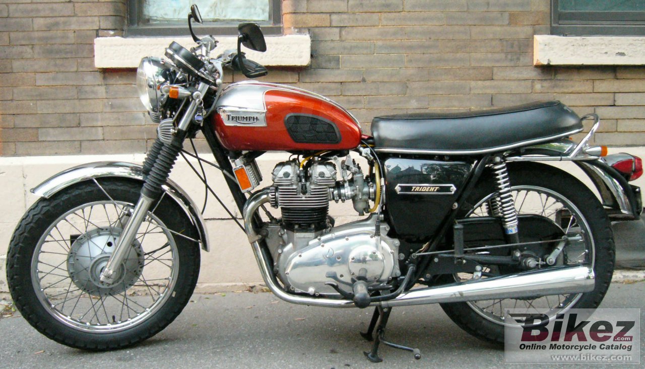 Big Patrick Ricard t 150 v trident 750 picture and wallpaper from Bikez.com